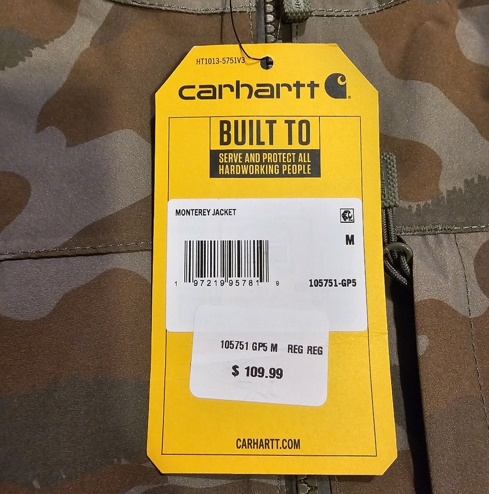 Carhartt Rain Coat- New - Picture 2 of 9